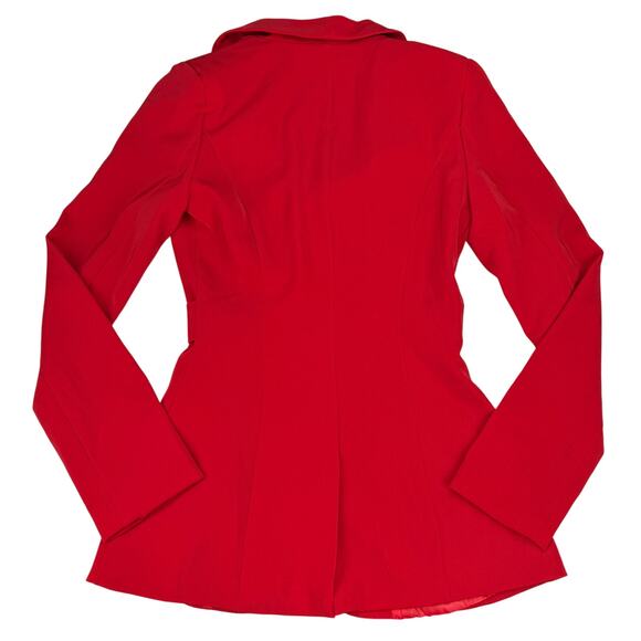 I.AM.GIA Synopsis Belted Blazer Sz Small Red - Picture 6 of 9
